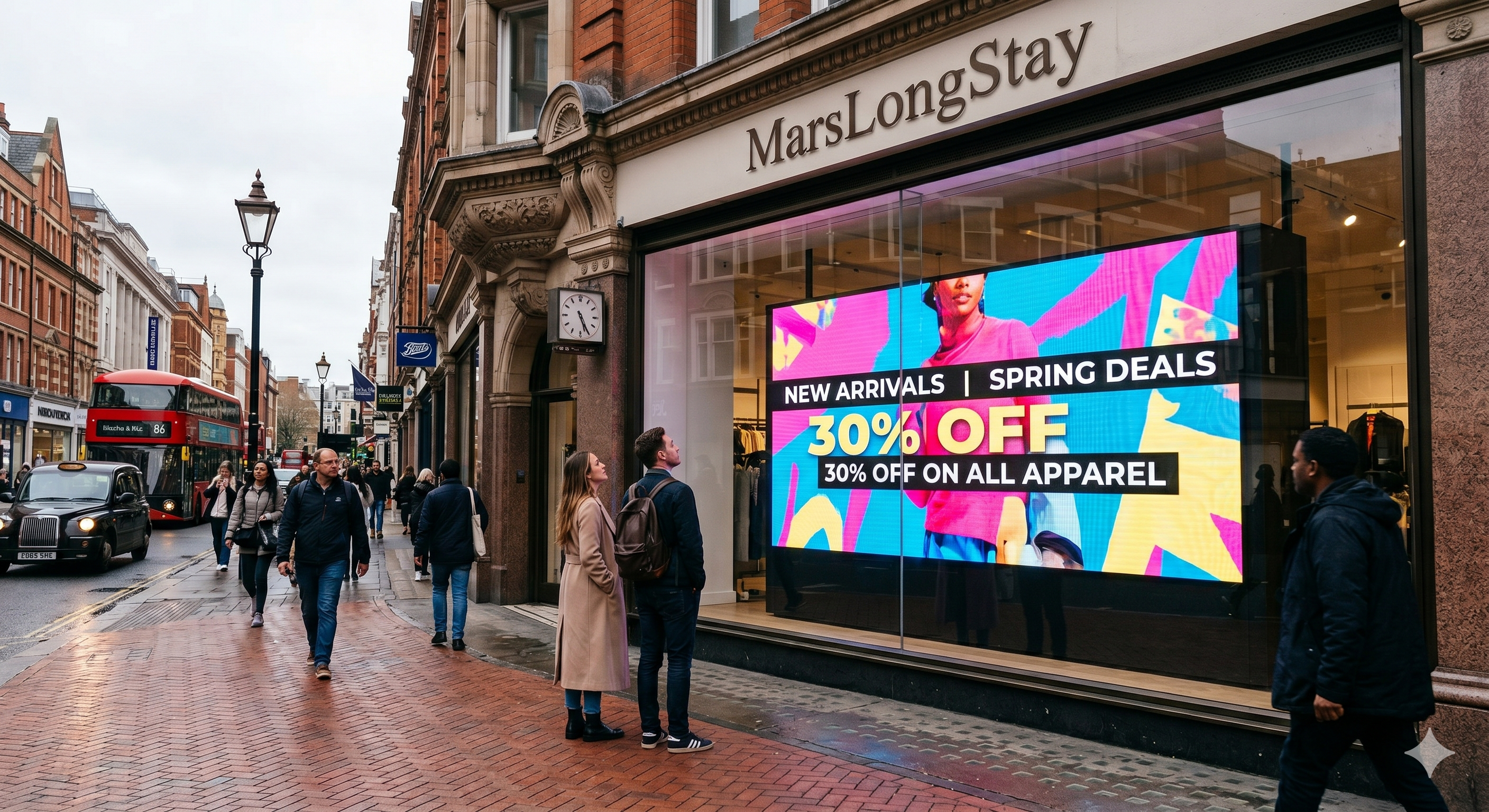Digital Signage for Retail in the UK